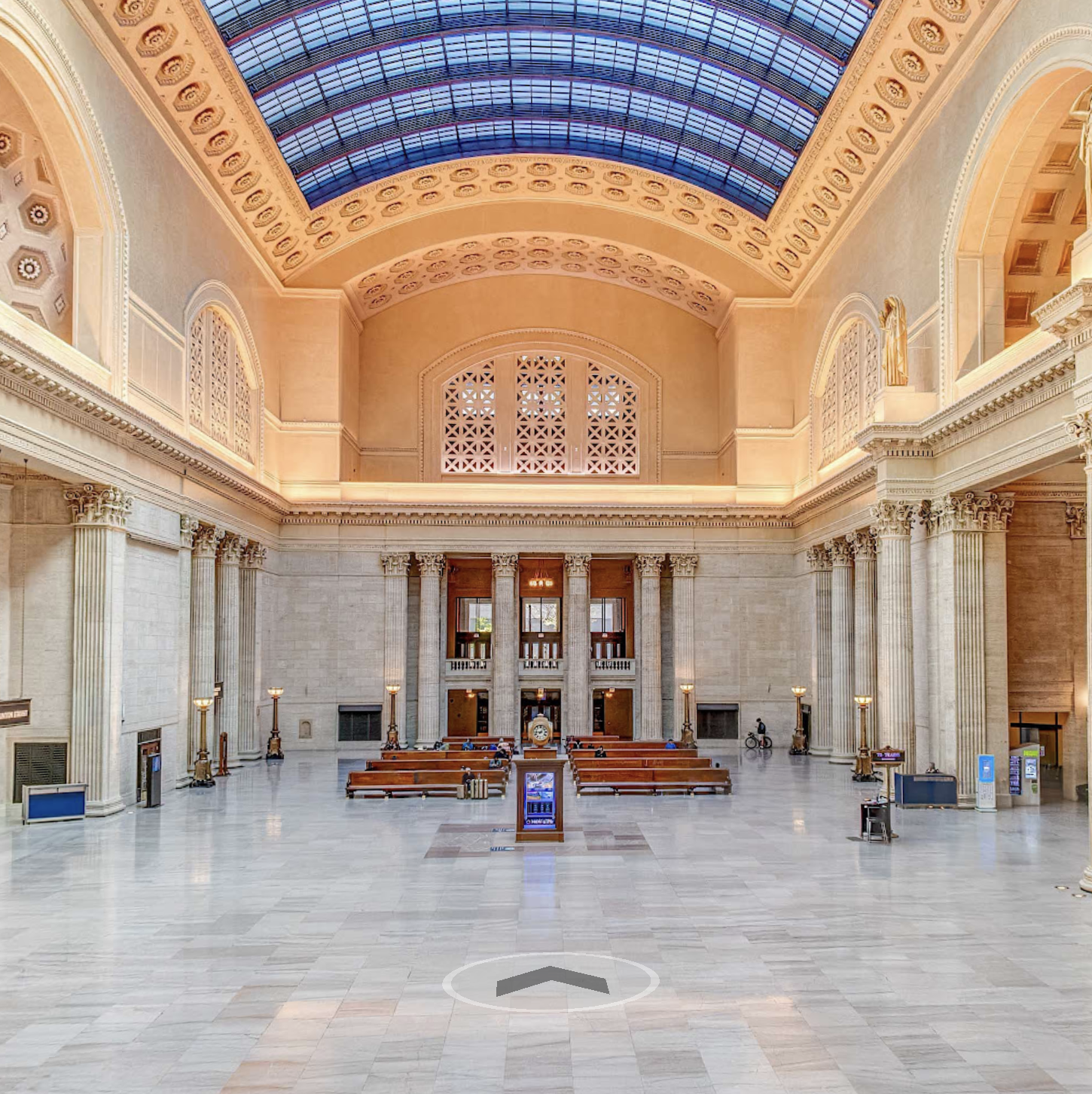 The Great Hall of Chicago's Union Station train station